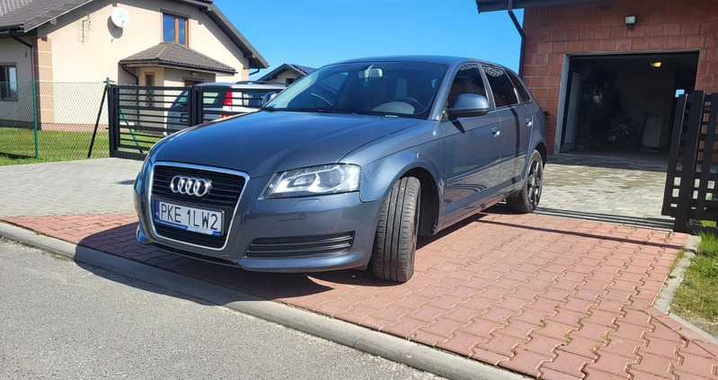 Audi A3 cena 21500 przebieg: 234500, rok produkcji 2009 z Kępno małe 191